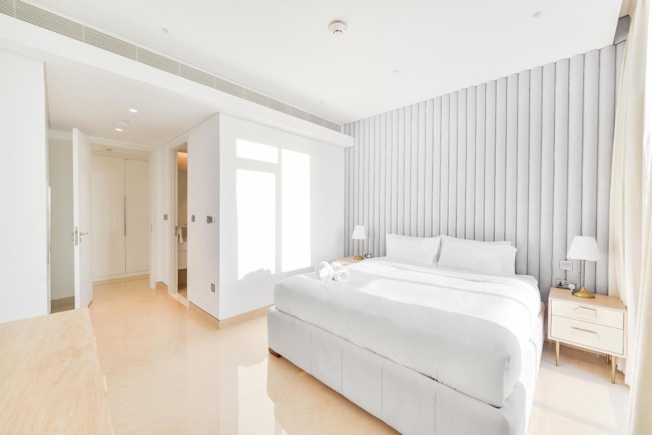 Posh 2 Bedroom Oceanfront Apt In The Heart Of Bluewaters Island Dubai Dış mekan fotoğraf