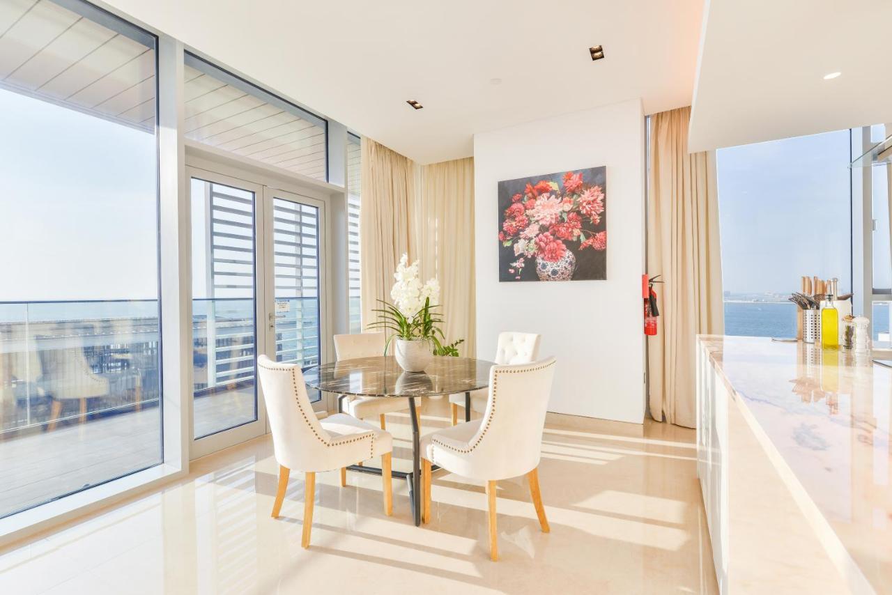 Posh 2 Bedroom Oceanfront Apt In The Heart Of Bluewaters Island Dubai Dış mekan fotoğraf
