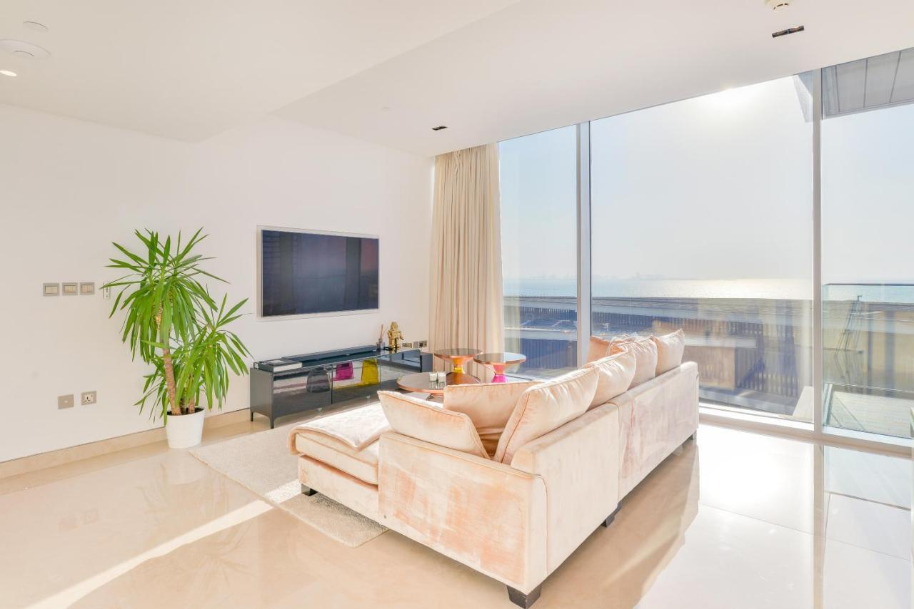 Posh 2 Bedroom Oceanfront Apt In The Heart Of Bluewaters Island Dubai Dış mekan fotoğraf